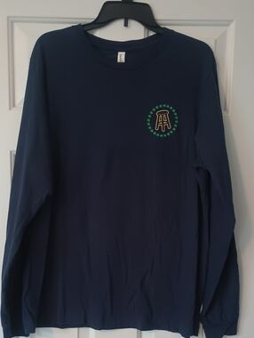 Rare Tiger Kings Navy Long Sleeve Tee with Green Accent